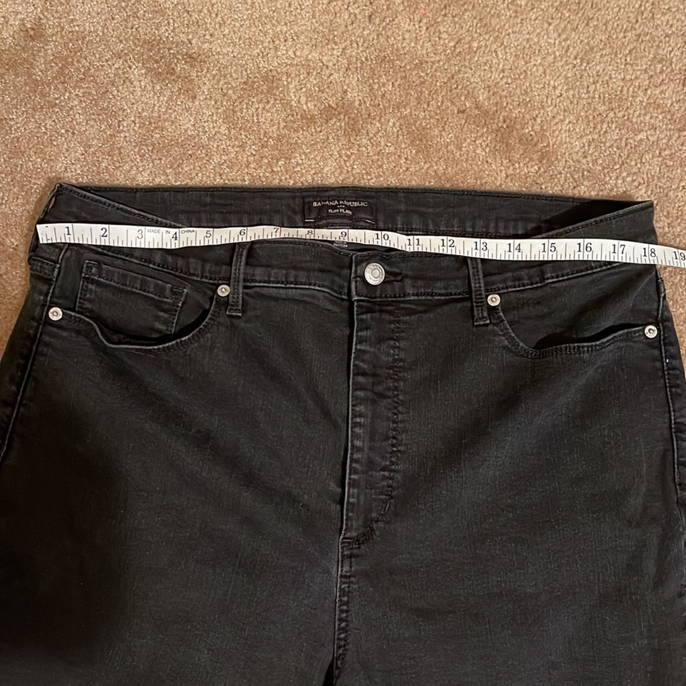 Banana Republic High Waist Slim Flare Jeans - size 34/18 - Picture 2 of 7